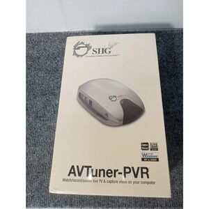 AVTUNER PVR SIIG Watch/Record/Pause Live TV Capture Video on Computer